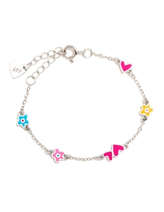 PULSERA PLATA AGATHA RUIZ DE LA PRADA MOTIVOS AGATHITAS