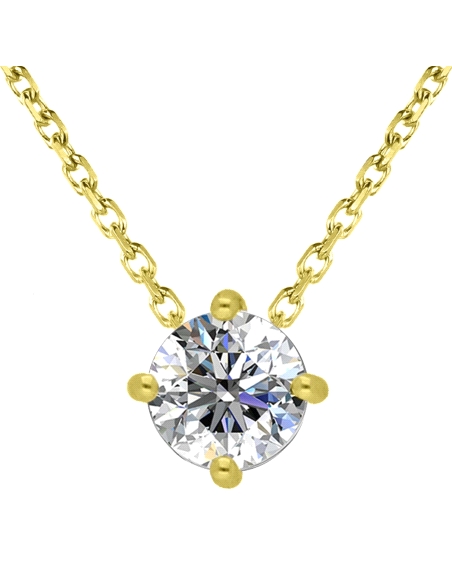 GARGANTILLA BRIZZLING PLATA Y DIAMANTE MOISSANITA 4MM BMCP066G-4                                    