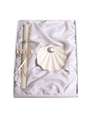 SET BAUTISMO CONCHA Y VELA