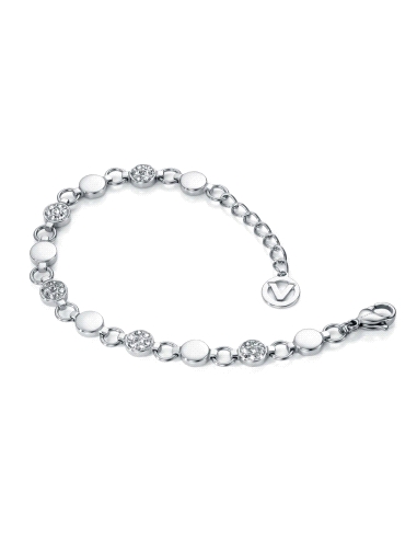 PULSERA VICEROY SEÑORA ACERO Y CRISTALES 50000P11000                                                