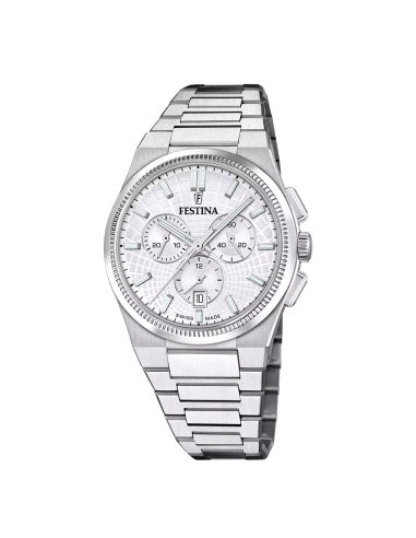 RELOJ FESTINA SWISS CABALLERO ACERO F20059/1                                                        