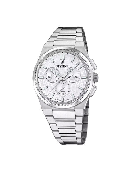 RELOJ FESTINA SWISS CABALLERO ACERO F20059/1                                                        