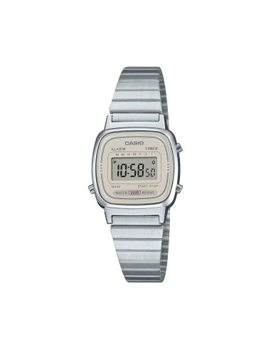 RELOJ CASIO ACERO SEÑORA MINI LA670WEA-8AEF                                                         