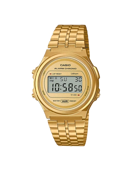 RELOJ CASIO VINTAGE UNISEX ACERO A171WEG-9AEF                                                       