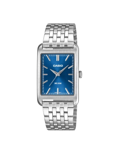 RELOJ CASIO VINTAGE ACERO TIMELESS MTP-B215D-2AVER                                                  