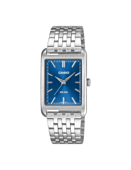 RELOJ CASIO VINTAGE ACERO TIMELESS MTP-B215D-2AVER                                                  