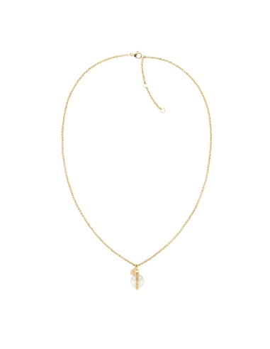 GARGANTILLA ACERO TOMMY HILFIGER SEÑORA ORB PEARL 2780762                                           