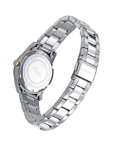RELOJ ACERO VERDE MUJER, COLECCION ABRAHAM MATEO                                                    