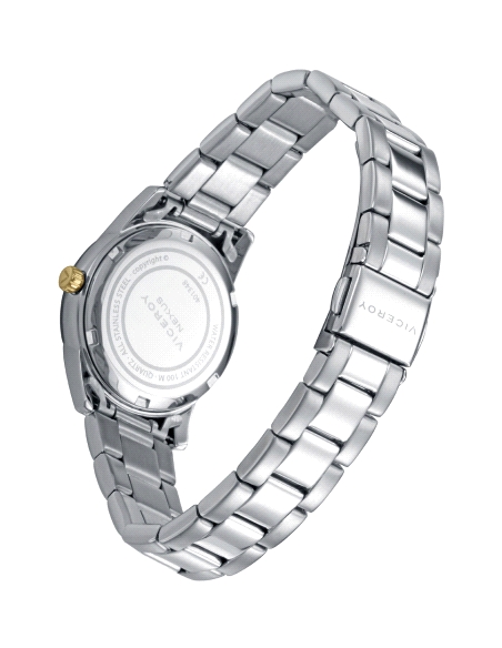 RELOJ ACERO VERDE MUJER, COLECCION ABRAHAM MATEO                                                    