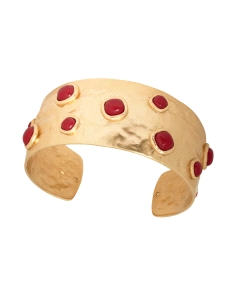 BRAZALETE VIDAL&VIDAL ZAHARA CON CORAL SINTETICO ROJO X98524                                        