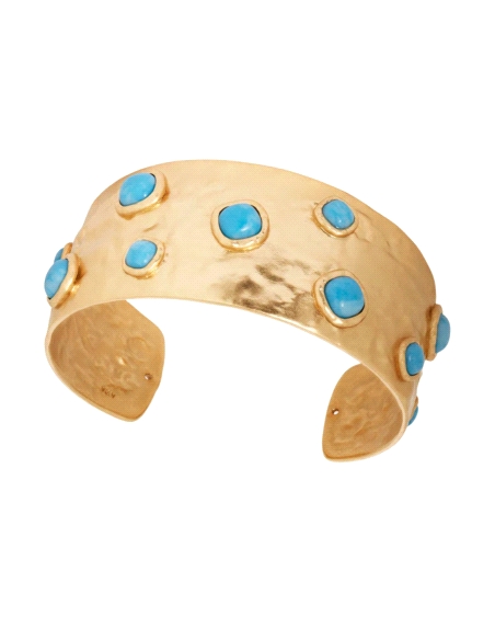 BRAZALETE VIDAL&VIDAL TURQUESA CON CUARZO LARIMAR AZUL X98525                                       