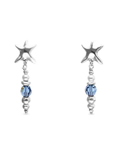 PENDIENTES RODIO UNO DE 50 STARBLUE PEN1104AZUMTL0U                                                 