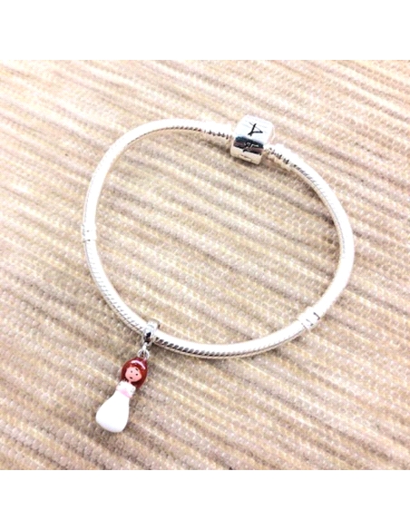 PULSERA ABALORIOS A TU LADO COMUNION 16CM
