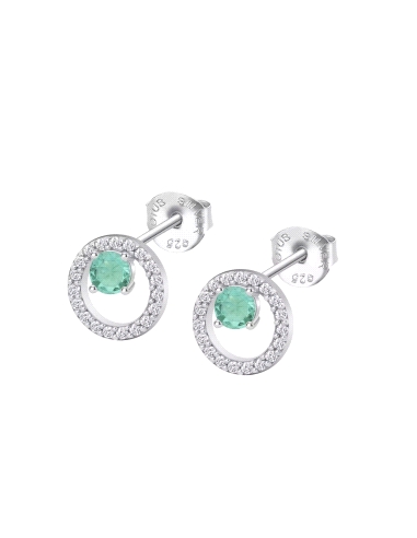 PENDIENTES LOTUS SILVER SEÑORA CIRCONITA LP3080-4/5                                                 