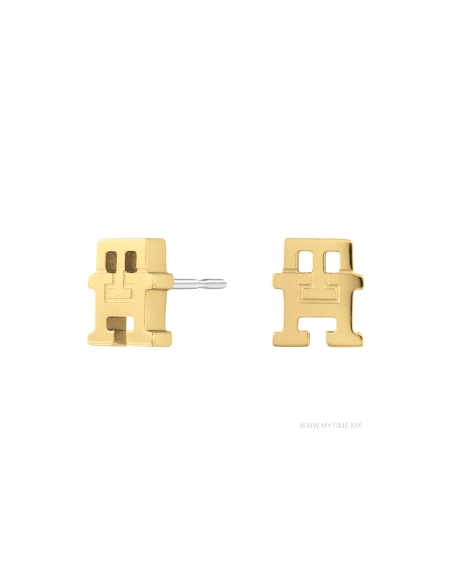 PENDIENTES TOMMY HILFIGER ACERO MONOGRAM 2780717                                                    