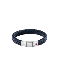 PULSERA TOMMY HILFIGER CABALLERO ACERO Y PIEL 2790660                                               