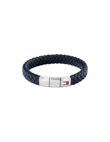 PULSERA TOMMY HILFIGER CABALLERO ACERO Y PIEL 2790660                                               