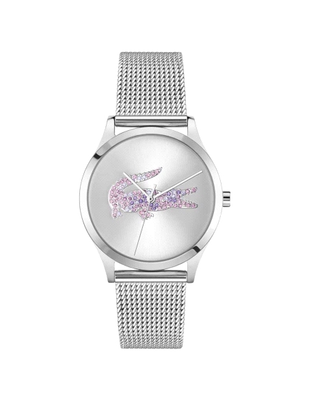 RELOJ LACOSTE SEÑORA ACERO CROCODILLE 2001469