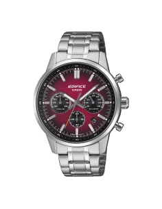 RELOJ CASIO EDIFICE CABALLERO CRONOGRAFO ACERO EFR-575D-4AEF                                        