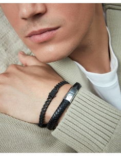 PULSERA VICEROY CABALLERO ACERO IP NEGRO 15203P01010                                                 2