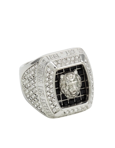 ANILLO GUESS CABALLERO LION KING TALLA 22 JUMR05002JWT62