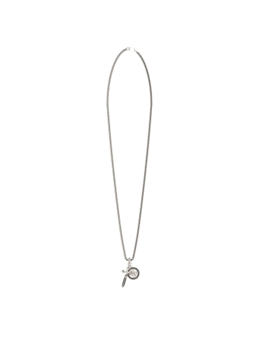 COLLAR GUESS REBEL KNIGHT ACERO HOMBRE JUMN05075JWSTT-U