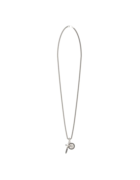COLLAR GUESS REBEL KNIGHT ACERO HOMBRE JUMN05075JWSTT-U
