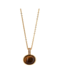 GARGANTILLA VIDAL&VIDAL FLAME CON OJO DE TIGRE MARRON X4832840                                      