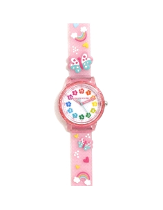 RELOJ AGATHA RUIZ DE LA PRADA GUMMY ROSA MARIPOSA AGR405                                            