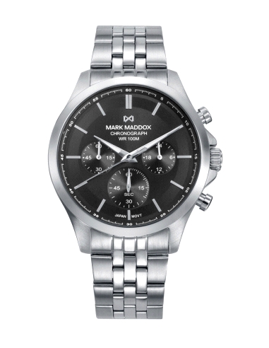 RELOJ MARK MADDOX CABALLERO CRONOGRAFO ACERO HM1032-57                                              