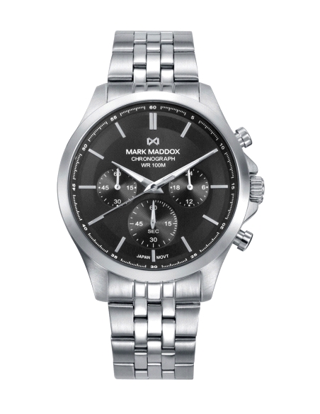 RELOJ MARK MADDOX CABALLERO CRONOGRAFO ACERO HM1032-57                                              