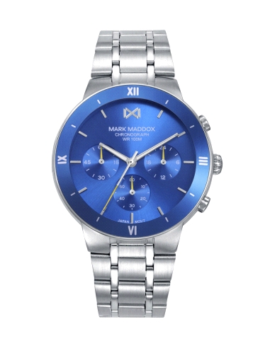 RELOJ MARK MADDOX CABALLERO CRONOGRAFO ACERO Y ALUMINIO HM1036-37                                   