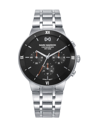 RELOJ MARK MADDOX CABALLERO CRONOGRAFO ACERO Y ALUMINIO HM1036-57                                   