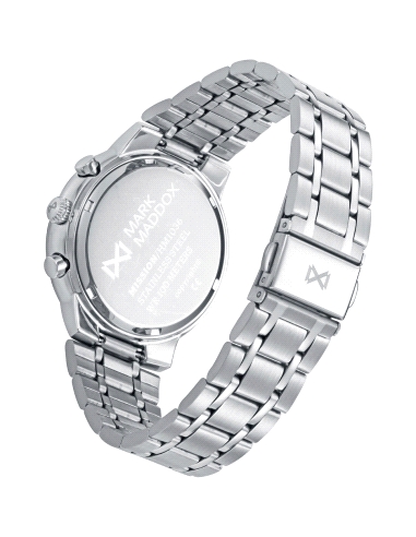 RELOJ MARK MADDOX CABALLERO CRONOGRAFO ACERO Y ALUMINIO HM1036-57                                   