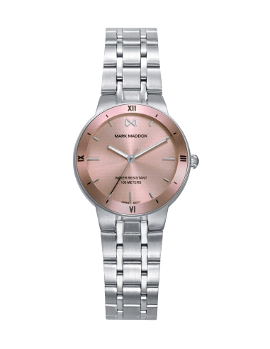 RELOJ MARK MADDOX SEÑORA ACERO Y ALUMINIO MM1039-77                                                 