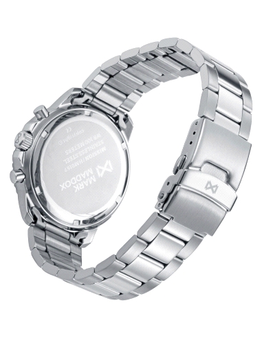 RELOJ MARK MADDOX CABALLERO CRONOGRAFO ACERO Y ALUMINIO HM0157-56                                   