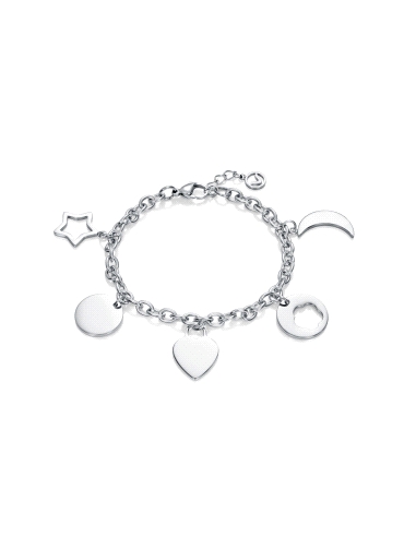 PULSERA VICEROY SEÑORA ACERO CON CHARMS 75104P01000                                                 