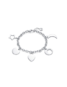PULSERA VICEROY SEÑORA ACERO CON CHARMS 75104P01000                                                  2
