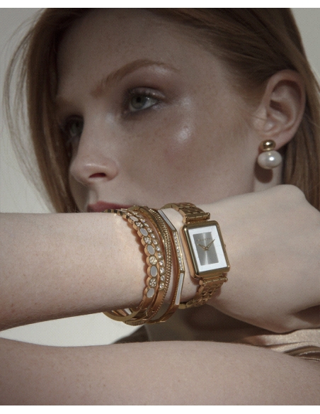 PULSERA VICEROY SEÑORA ACERO IP DORADO 14189P01012                                                  