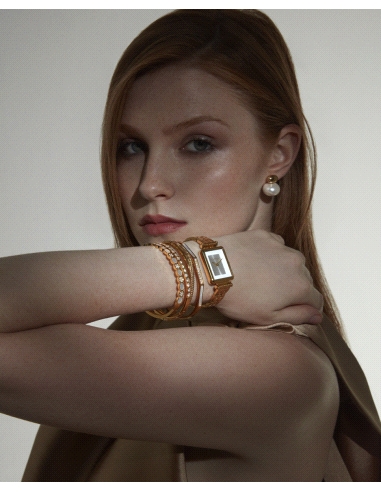PULSERA VICEROY SEÑORA ACERO IP DORADO 14189P01012                                                  