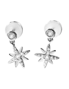PENDIENTES MURAT PLATA CELESTE                                                                      