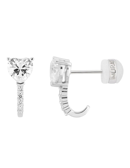 PENDIENTES MURAT PLATA SACRÉ-COEUR                                                                  