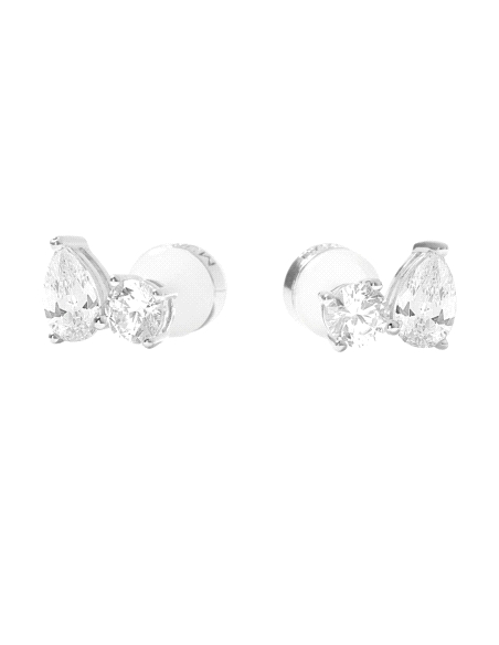 PENDIENTES MURAT PLATA TOI & MOI TWIST                                                              