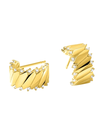PENDIENTES MURAT PLATA ABSOLU MINUIT ARO ORO                                                        