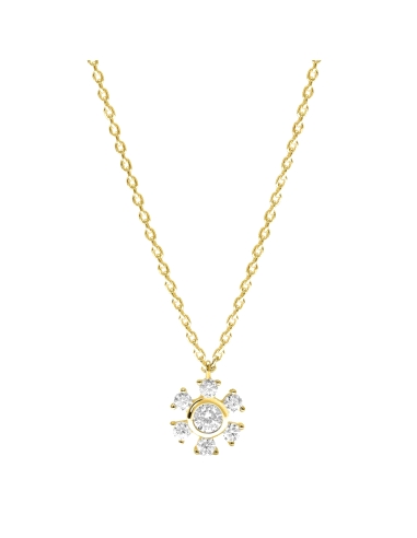 GARGANTILLA MURAT PLATA WINTER CRYSTAL ORO                                                          