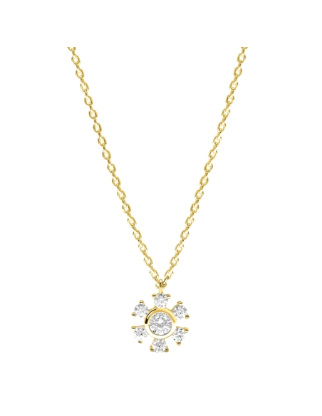 GARGANTILLA MURAT PLATA WINTER CRYSTAL ORO                                                          