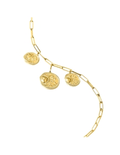 GARGANTILLA MURAT PLATA TREASURE TRIO ORO                                                           
