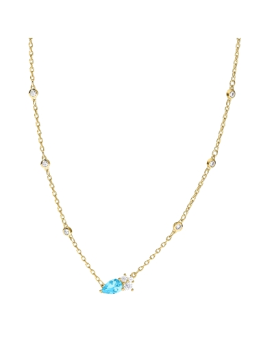 GARGANTILLA MURAT PLATA ABSOLUT TWIST DROP ORO                                                      