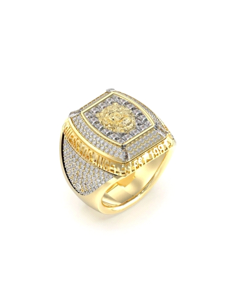 ANILLO GUESS ACERO CABALLERO LION KING TALLA 26 JUMR05002JWYG66                                     