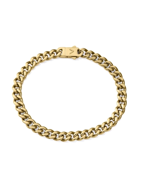 PULSERA VICEROY CABALLERO ACERO IP DORADO 15203P01012                                               